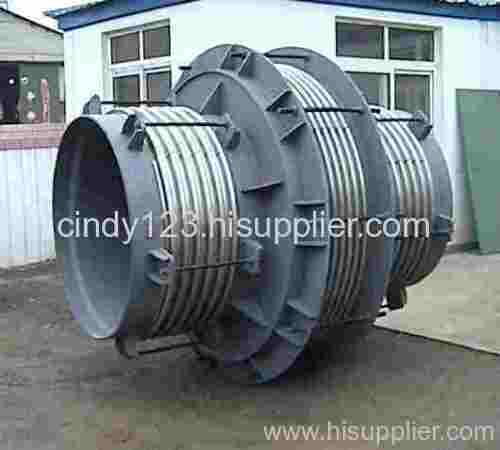 large metal expansion joint