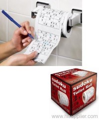 Sudoku Toilet Tissue