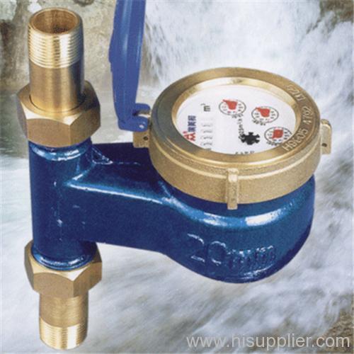 Vertical water meter