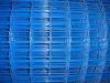blue Welded Wire Mesh fence