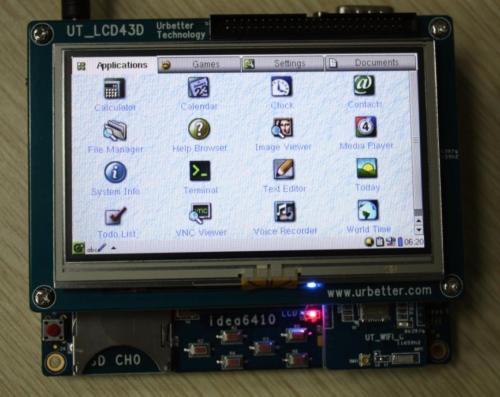 SamSung ARM11 S3C6410 board kit 4.3 TFT LCD 4OSs