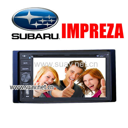 SUBARU IMPREZA special Car DVD Player GPS navigation bluetooth,RDS,IPOD