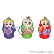 russia doll key chain