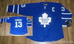 #13 SUNDIN BLUE MAPLE LEAFS