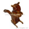 wooden toy squirrel
