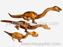 wooden toy dinosaur