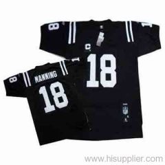 Peyton Manning Jersey Black 18 Indianapolis Colts