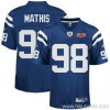 Indianapolis Colts 98 Robert Mathis Royal Blue Super Bowl XLIV Jersey
