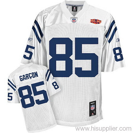 Indianapolis Colts Pierre Garcon Super Bowl XLIV White Jersey