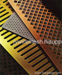 PVC Coated Perforated Metal Sheet