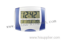 Plastic LCD Wall Clock