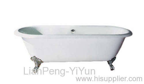 clawfoot bath tub