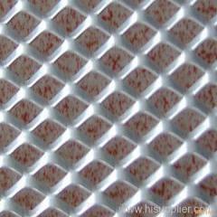 Galvanized expanded metal sheets