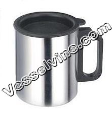 stainless steel coffee cup