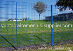 double wire fence