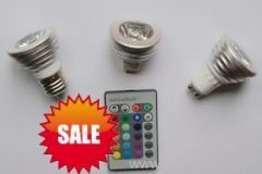 LED remote control spotlights