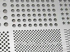 PVC Coated Perforated Metal Mesh