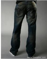 Men's boot-cut jeans