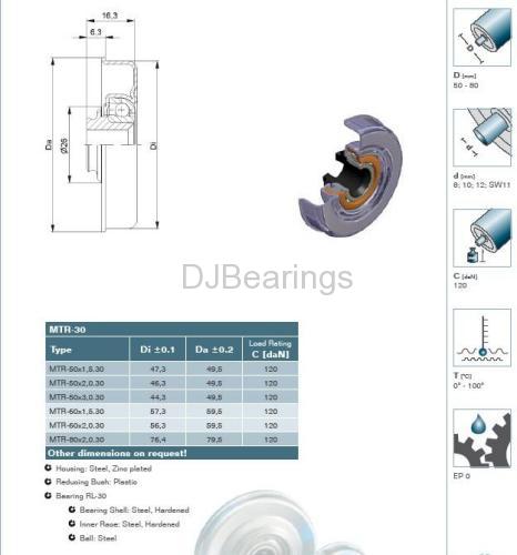 Conveyor Bearing for Roller