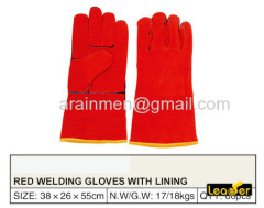 Welding Gloves with Linning