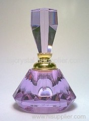 Crystal perfume bottle