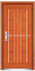 Steel wooden door