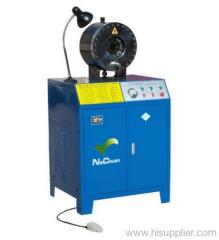 Hose swaging machine