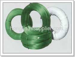 Green PVC Coated Wires