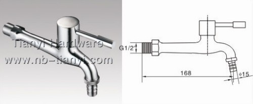 brass bibcock for washing machine