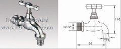 Brass Bibcock for Washing Machine