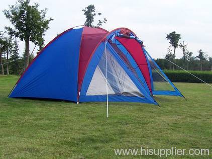 color family camping tents