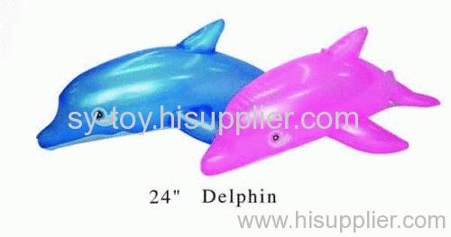 inflatable dolphin