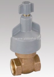 Bronze gate valve