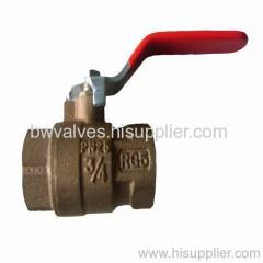 Bronze ball valve