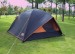 orange and black tent