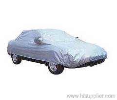 polyester silver car cover