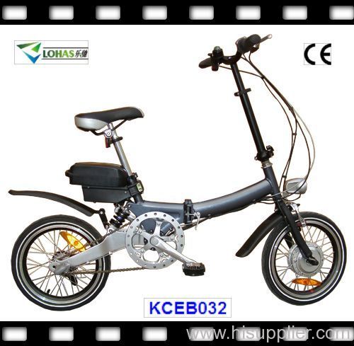 16" folding electric bicycle