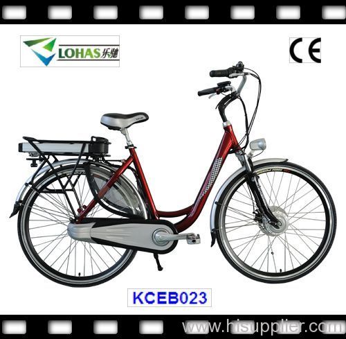 dutch lady bike with EN15194