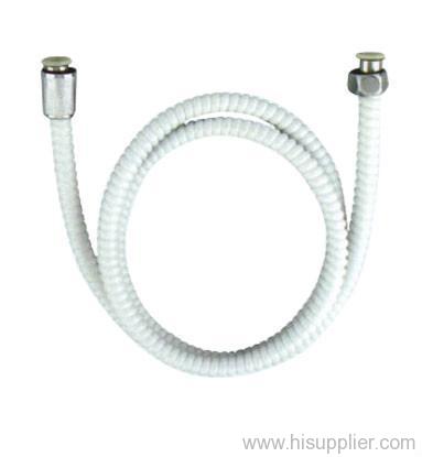 PVC white concave and convex shower hose