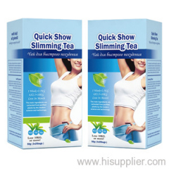 Quick Show Slimming Tea, herbal weight loss formula