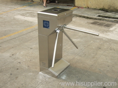 1.5mm 304 strainless steel compact tripod turnstile gate for pedestrian access control with CE approved
