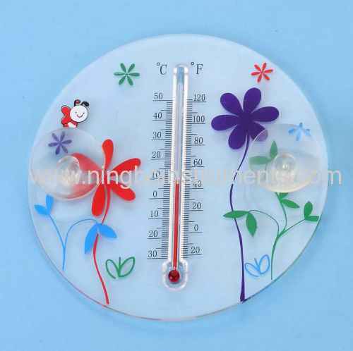 Window thermometer