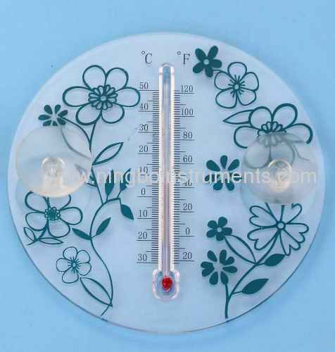 china plastic window thermometer