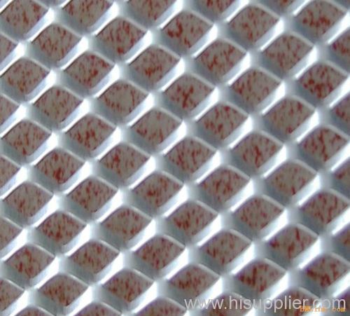 flatted aluminum expanded mesh