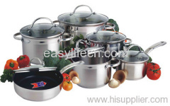 12PCS NOBLE COOKWARE SET