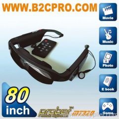 LCD video glasses