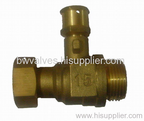 brass ball valve MxF