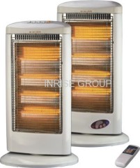 Electric halogen heater