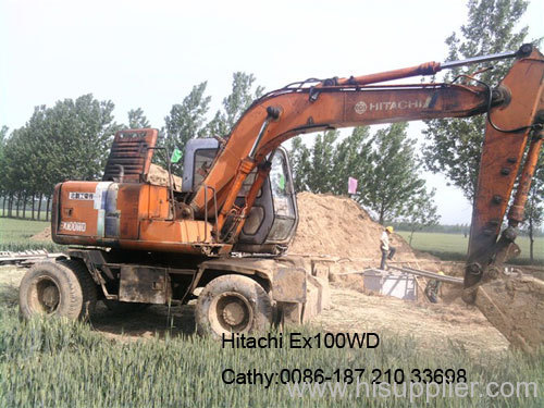 Used wheel excavator