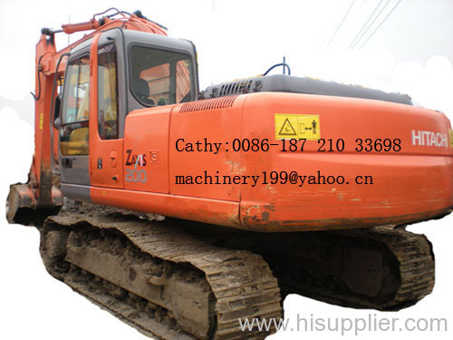 Used Hitachi zx200 excavator